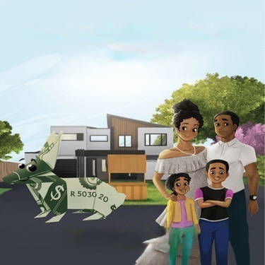 The Green Paper Rabbit logo