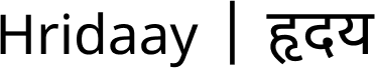 Hridaay logo