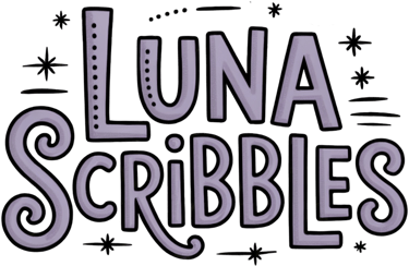 Luna Scribbles logo