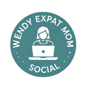 WENDY EXPAT MOM SOCIAL logo