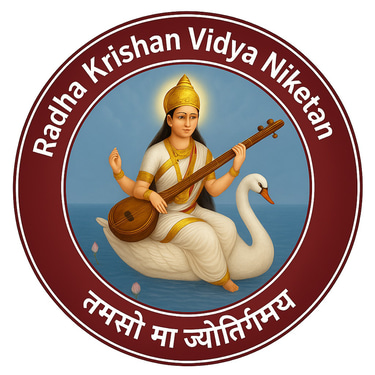 Radha krishan vidya Niketan logo
