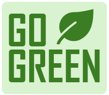 Go Green logo