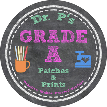 Dr. P's Grade A Patches & Prints logo