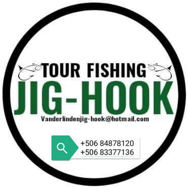 Tour fishing jig hook logo