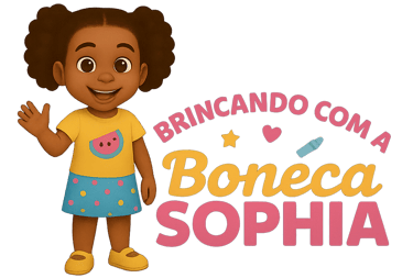 Brincando com a Boneca Sophia logo
