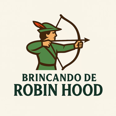 Brincando de Robin Hood logo