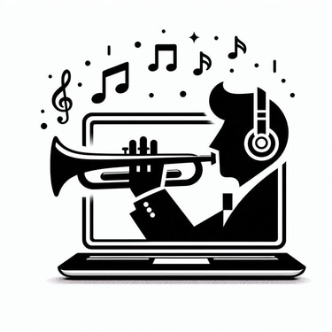 Aulas de trompete online logo