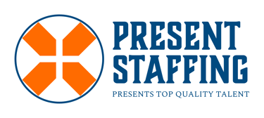 Present Staffing logo
