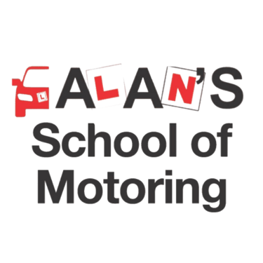 Alan's school of motoring logo