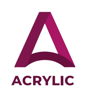 Acrylic logo