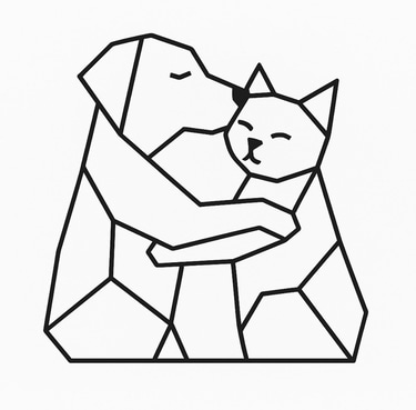 Gyvunu prekes, antkakliai, petnesos, skaniukai, sunys, logo