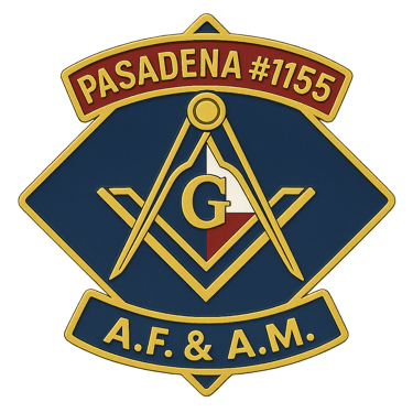 Pasadena Masonic Lodge #1155 A.F.&A.M. logo