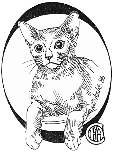 Silver Whisper Russian Blue Cattery logo