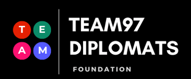 Team97 Diplomats, serving society logo