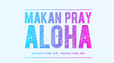 Makan Pray Aloha logo