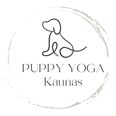Puppy Yoga Kaunas logo