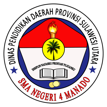 Perpustakaan SMAN 4 Manado logo