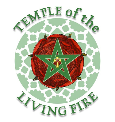 Temple of the Living Fire logo