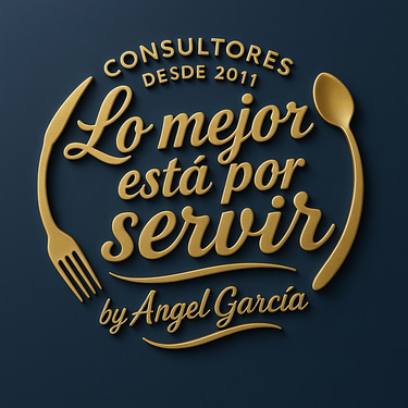 Los mejor está por servir logo