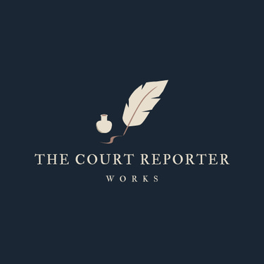 The Court Reporter logo
