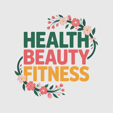 health, beauty, fitness logo