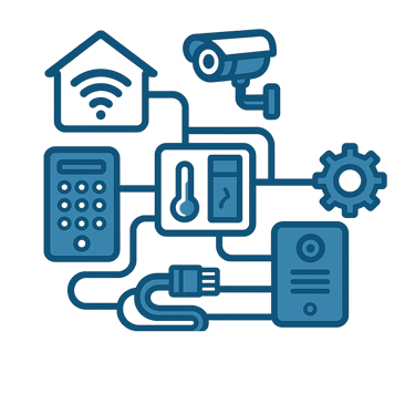 KRAWTECH - Nowoczesne instalacje | SMART DOM | BEZPIECZEŃSTWO | AUTOMATYKA | SIECI LAN logo