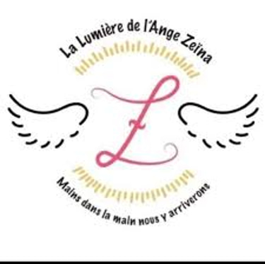 LA LUMIÈRE DE L'ANGE ZEINA logo