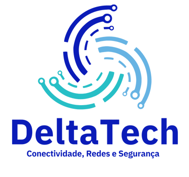 DeltaTech Conectividade e Segurança logo