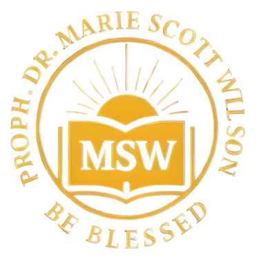 Prophetess Dr. Marie Scott Wilson, Ph.D. (Amb.) logo