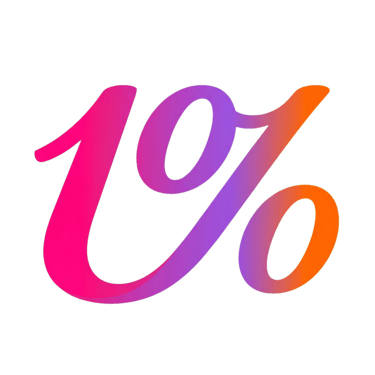 The1% Business Solution logo