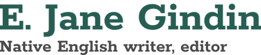 E. Jane Gindin logo