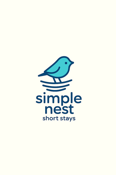 simple nest logo