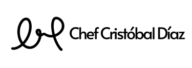 Chef Cristobal Diaz, luxury dinners logo