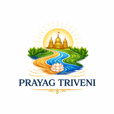 Prayagraj Triveni Sangam logo