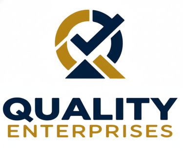 Quality Enterprises - a Bangalore based firm specializing in industrial roofing and construction solutions logo