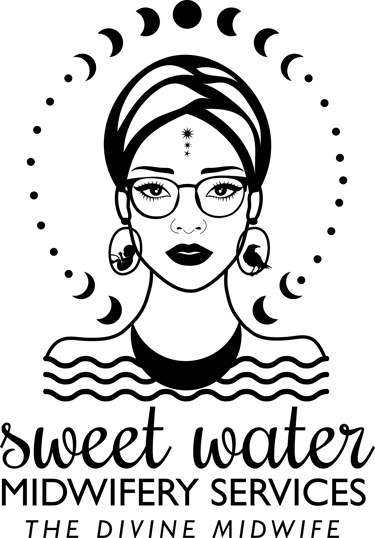 Sweet Water Midwifery Services the divine midwife logo