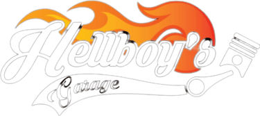 Hellboy's Garage logo