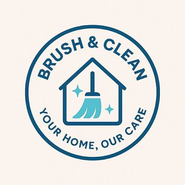 BRUSH & CLEAN YOUR HOME OUR CARE logo