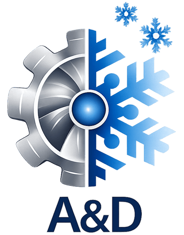 A&D Servicio de reparación y mantenimiento de equipo de refrigeración logo