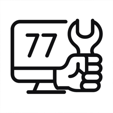 Studio 77 – Digitales Handwerk logo