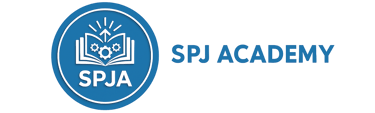 SPJ ACADEMY logo