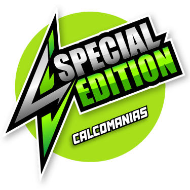 Calcomanías special edition logo
