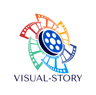 Visual-story logo