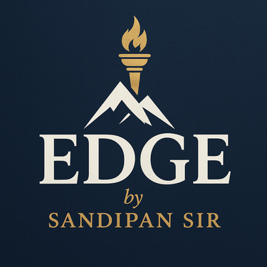 EDGE by Sandipan Sir logo