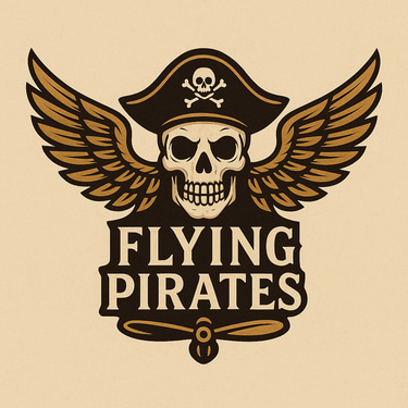 The Flying Pirates logo