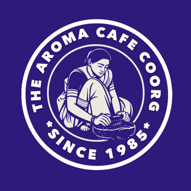 The Aroma Cafe Coorg logo