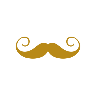 L'atelier de la moustache dorée logo
