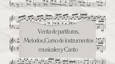 Venta de partituras, metodos y cursos de musica logo