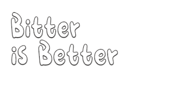 Bitter is Better Empty Bottles for Red Sorrel Drink to Start Your Own Business logo
