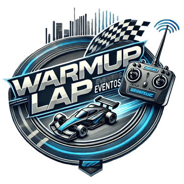 WarmUp Lap Eventos - Alquiler de Scalextric logo